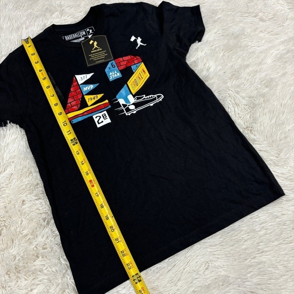 Baseballism “42” tee 2021 woman’s short sleeve shirt NWT size XS - Picture 4 of 9